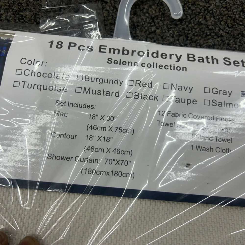 Fresh start bathroom set